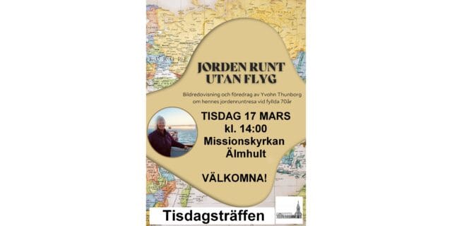 Tisdagsträffen 17 mars kl 14:00